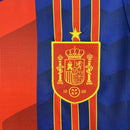 CAMISOLA DA SELEÇÃO DA ESPANHA 25/26 VERMELHO E AZUL