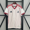 CAMISOLA DE BASEBOL DO ARSENAL 25/26 BRANCO
